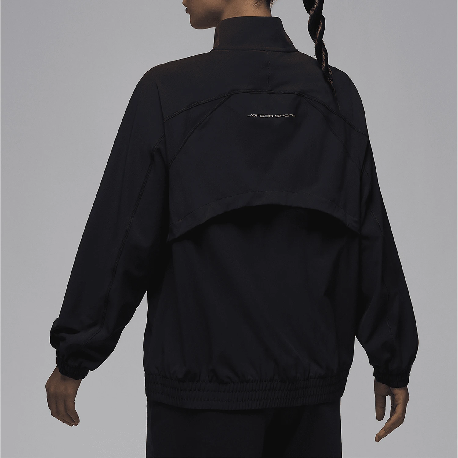 Nike genuine JORDAN women's training sports woven stand up collar jacket FN5144-010