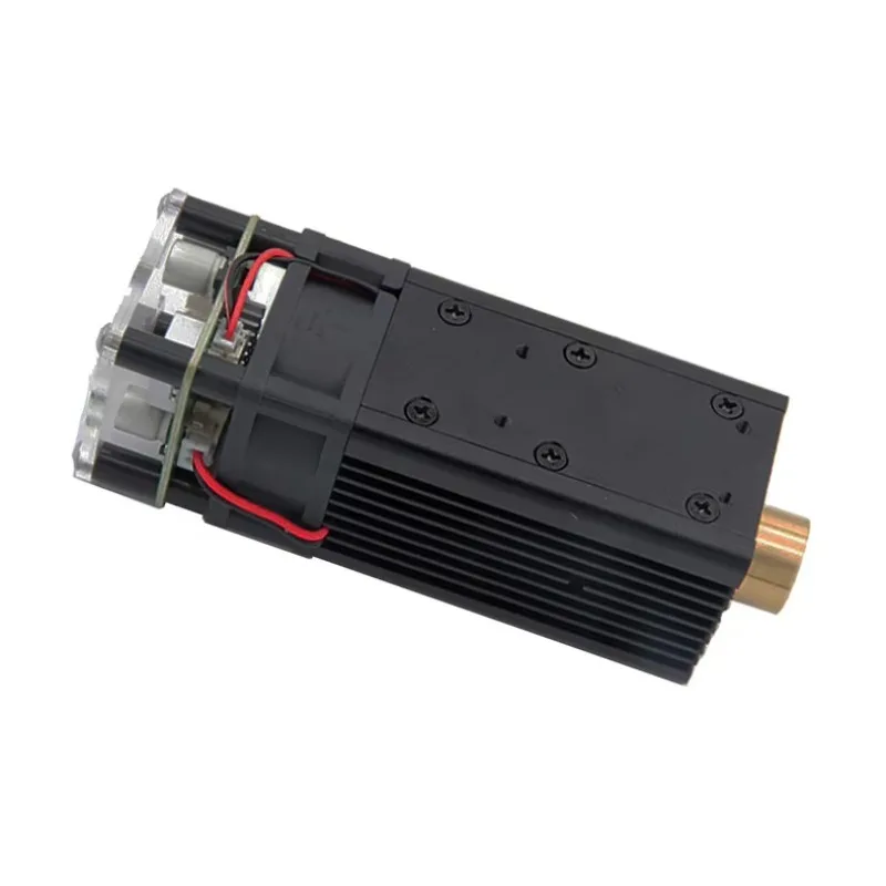 10W Ultra-Fine Compressed Spot Laser Module 10W Optical Power Fixed-Focus Engraving Speed Higher Laser for Cutting CNC DIY Laser