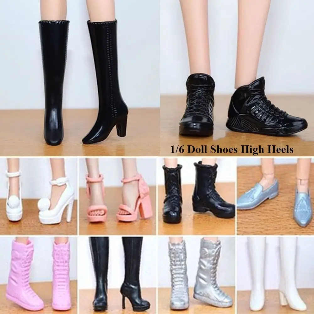 1/6 Doll Shoes High Heels Shoes 30cm Figure Doll Sandals Original Doll Casual Shoes Female 1/6 BJD Doll Boots Doll Accessories