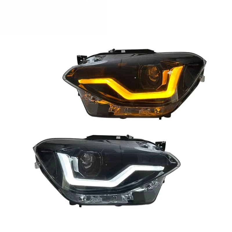 

1 Series F20 2012 2015 Headlight Assembly New Upgrade Full Light Emitting Diode Headlight Plug and Play DRL Auto Parts