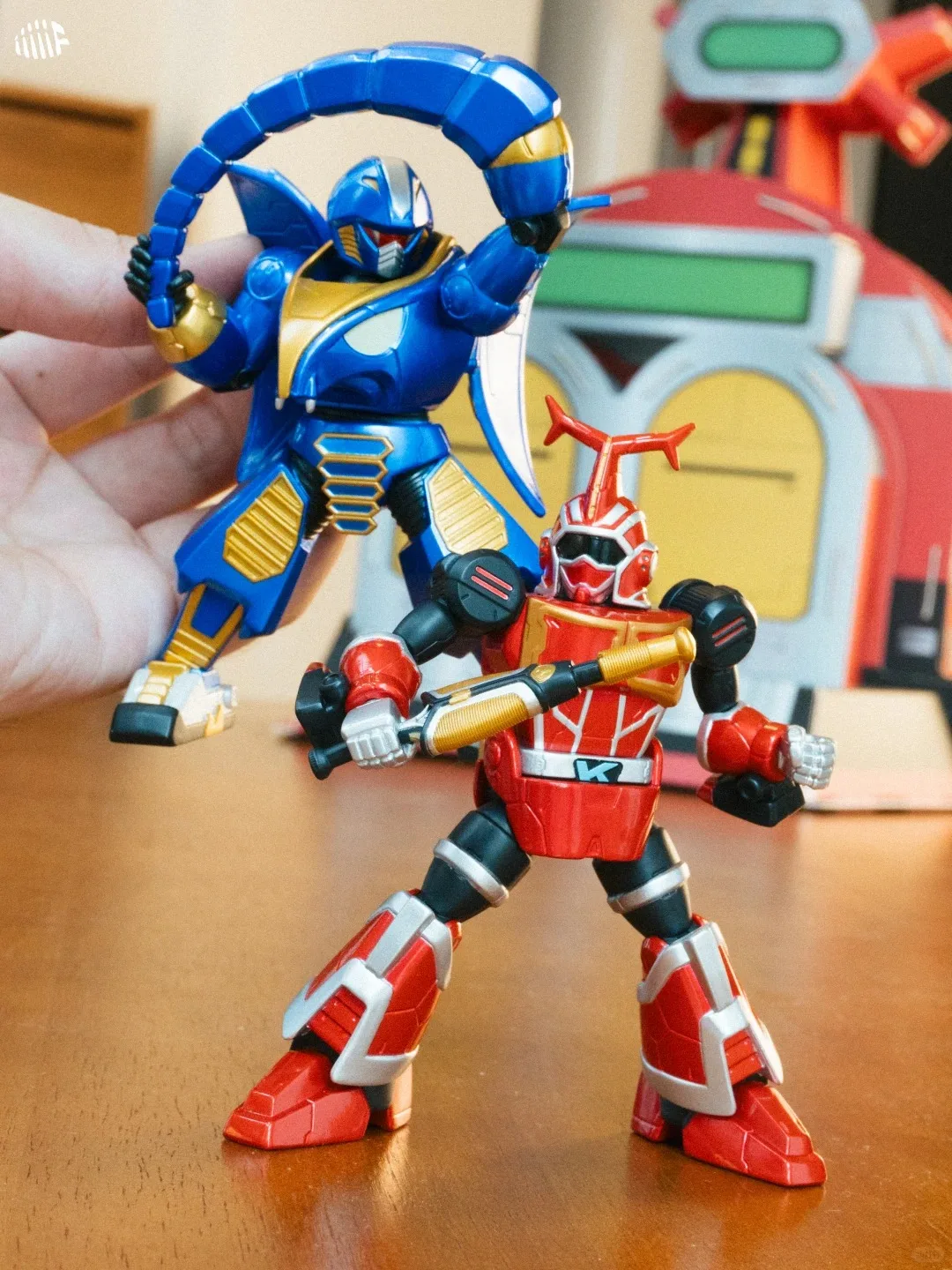 New Official Bandai Q B-Robo Kabutack Vol.3 Super Transformation Mode Blind Box Figure Collectible Model Ornament Toy Gift view 4