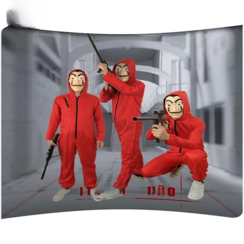 

Костюм-комбинезон для взрослых Loween Dalí Performance Magic Robe Paper House, этнический сценический наряд, женская одежда