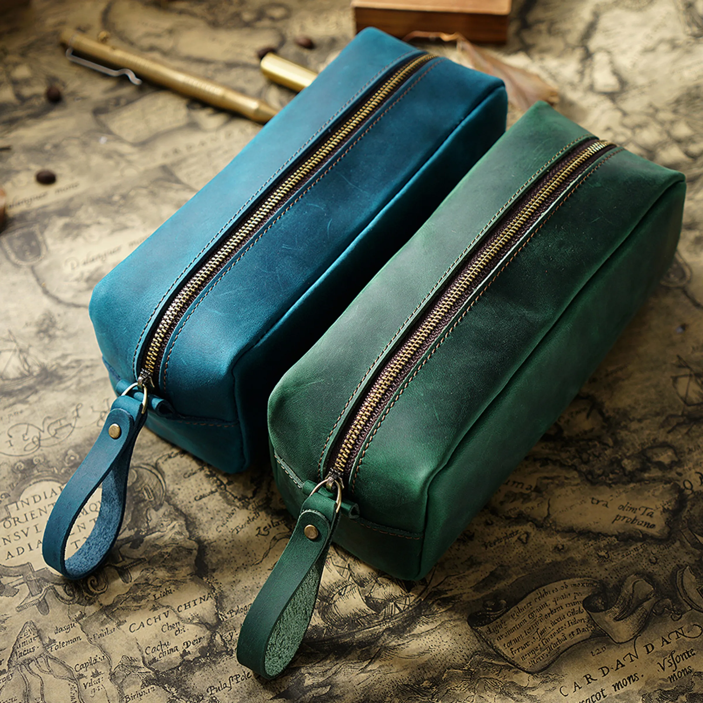 Tempat Pensil Kulit Vintage Bu - Leather Backpack Vintage ulasan dan harga