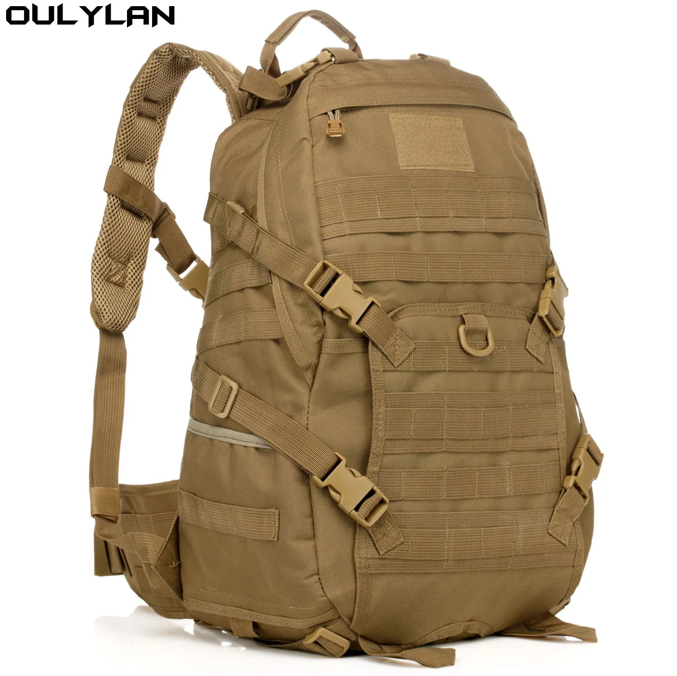 Oulylan Camping Backpack Waterproof Trekking Fishing Hunting Bag Tactical  Molle Climbing Rucksack Outdoor Bags