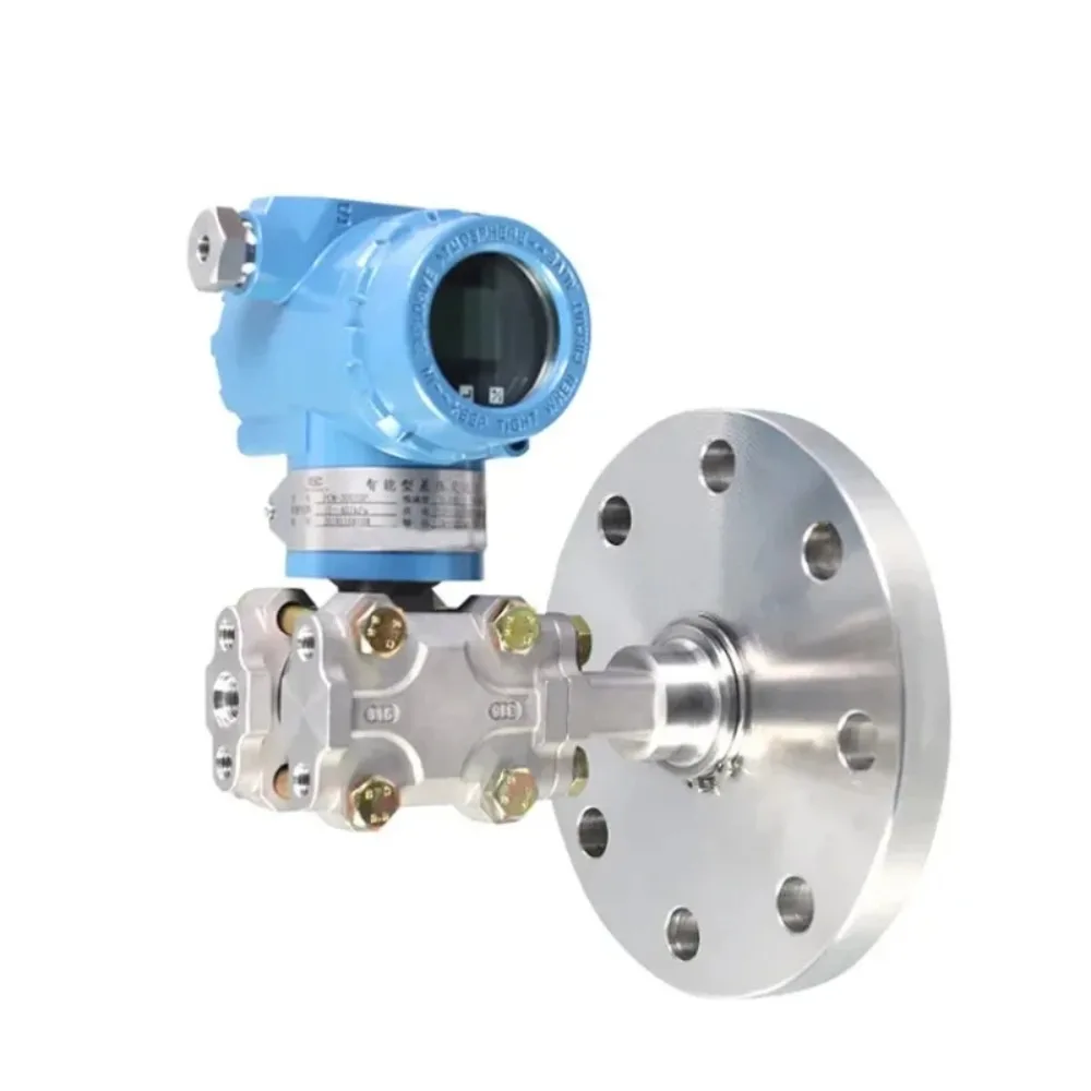 DN50 DN65 Flange Differential Pressure Level Transmitter, Flush Mount Diaphragm, 4-20mA Output, SIL2 Approved Pressure Sensor fo