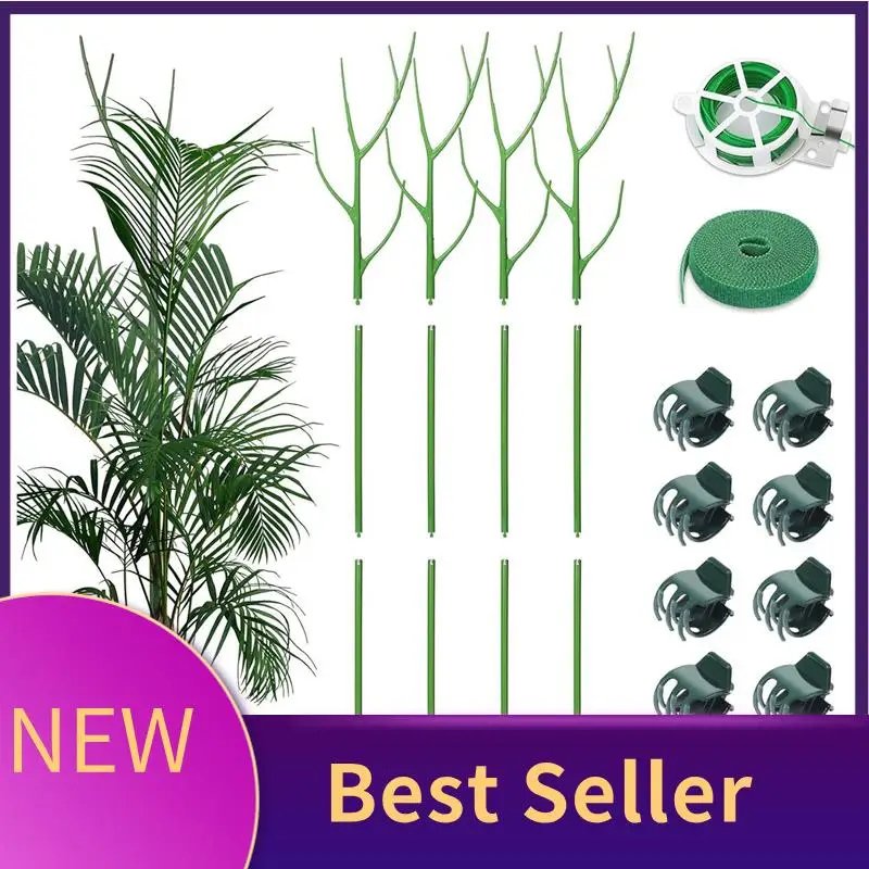 

Detachable Twig Plant Support Stakes Set Plant Support 39.37 Inch Blends In To Plant, Branch Plant Sticks Trellis For Plants