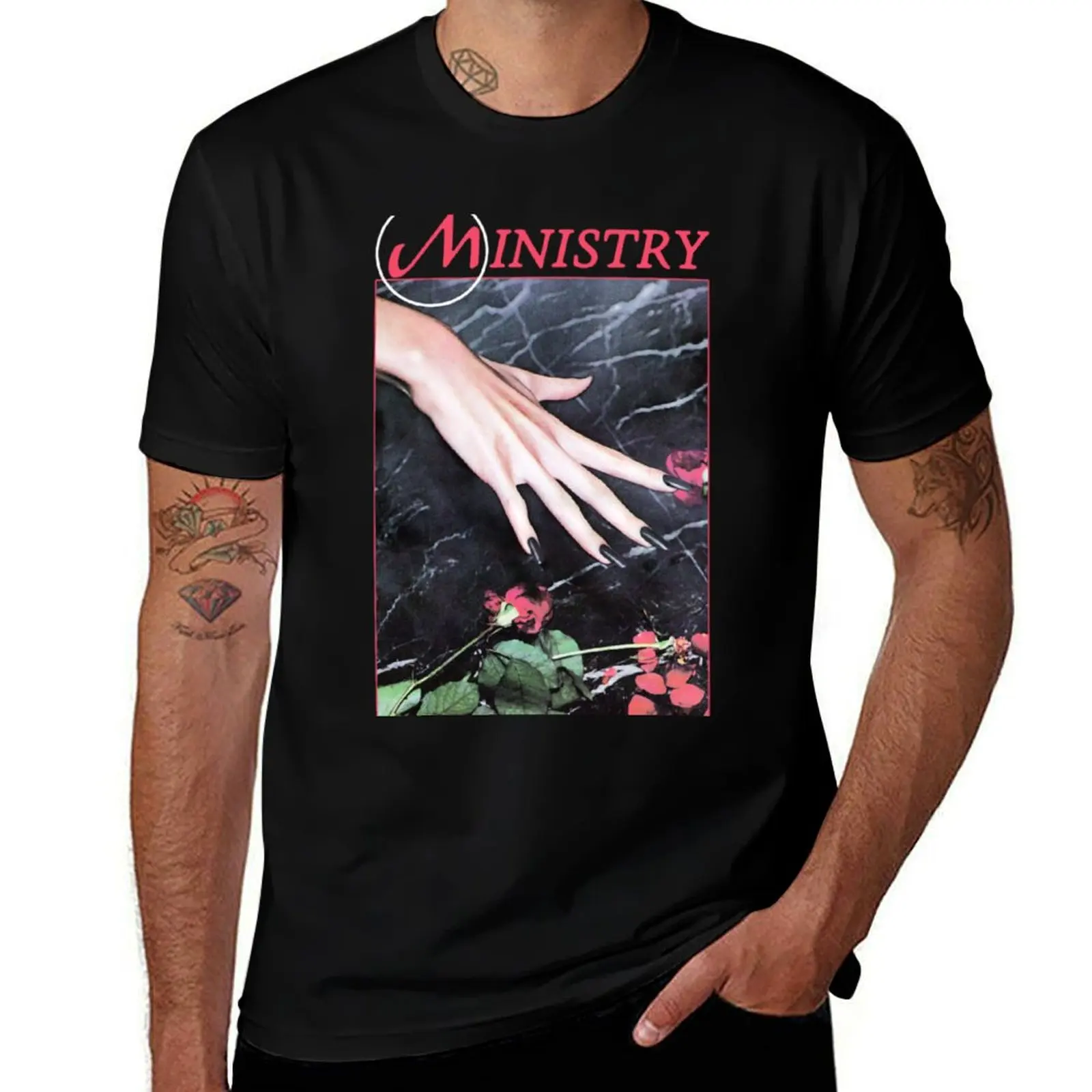

Ministry With Sympathy T-Shirt Luxury man custom shirt rapper graphic tees oversized men t shirts high quality