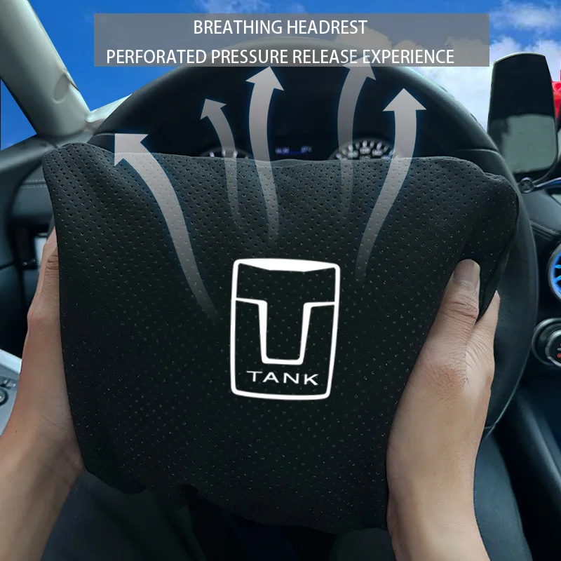 

For GWM Tank 300 Tank 500 700 400 Body Sticker Key Case Grille 2025 Car Accessories Car Headrest Car Neck Pillow Waist Pillow