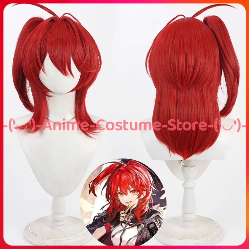 

Arknights Exusiai Alter Косплей Парик Аниме Игровой Персонаж Хэллоуин Карнавальный Костюм Парики Термостойкие Синтетические Волосы