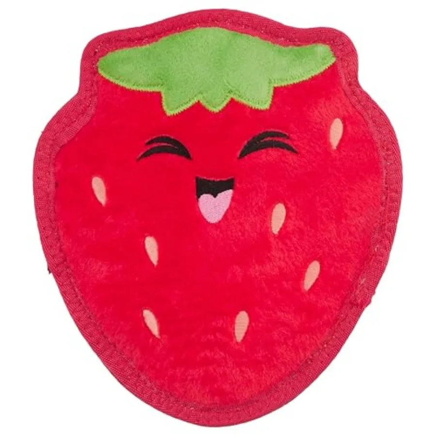 

Tough Skinz Durable Squeaky Dog Toy with Two Tough Layers Red