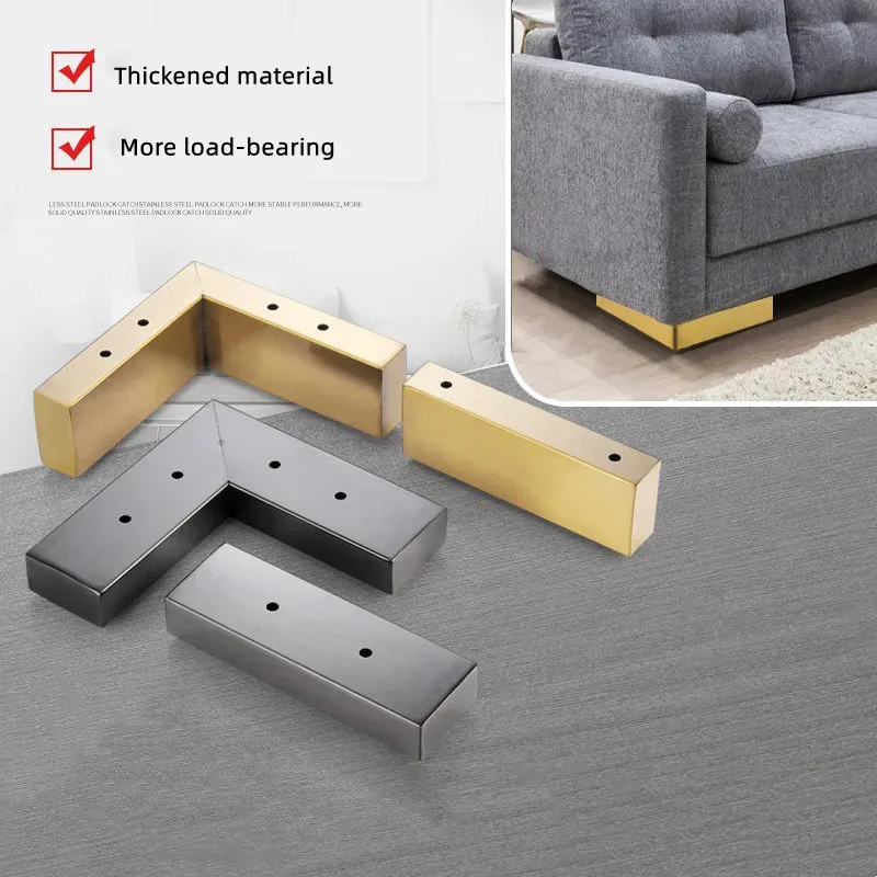 

1pcs Heavy Duty Furniture Legs Metal Modern Desk Coffee Table Sofa Feet Cabinet TV Stands With Screws Furniture Hardware Foot