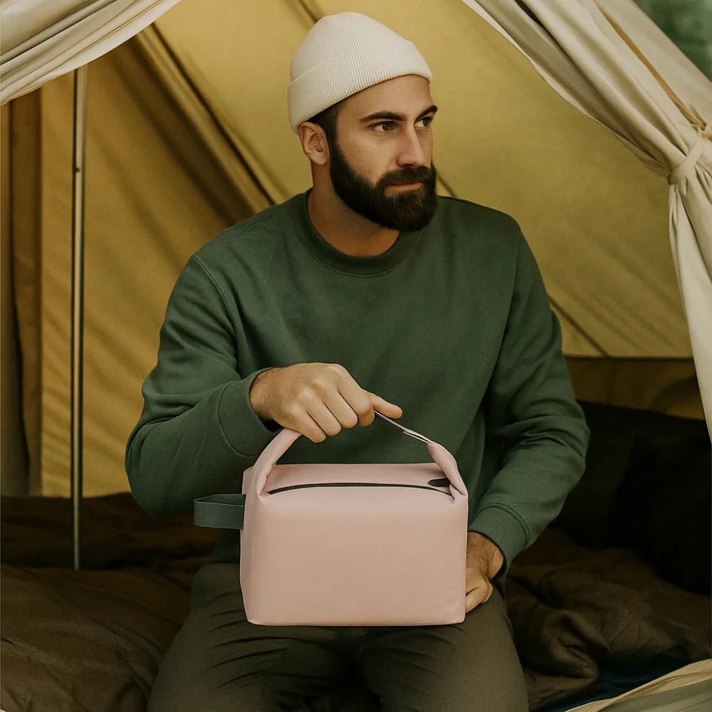 Foldable Insulated Bag Leak-Proof Large Capacity Thermal Lunch Box Eco-Friendly Waterproof Insulated Lunch Bag Office Worker
