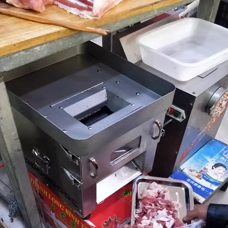 

Electric Meat Slicer Machine Commercial Household Meat Grinder Automatic Fish Cutter Vegetable Cutter