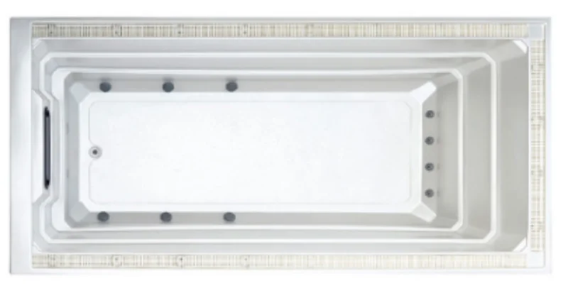 Hot Selling Luxury Outdoor Swim Spa Endless Pool Optional System Bathtub Constant Temperature Heating Whirlpools