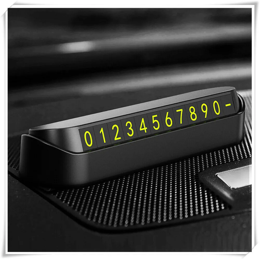 1pcs Car parking number plate phone Accessories for BMW 2010 318/320 2007 2005 3senies 2007 2001 5 2000