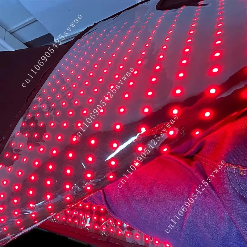 360 كامل الجسم العلاج بالضوء الأحمر بطانية سرير لتخفيف الآلام حقيبة إضاءة LED بالقرب من العلاج بالأشعة تحت الحمراء جراب النوم