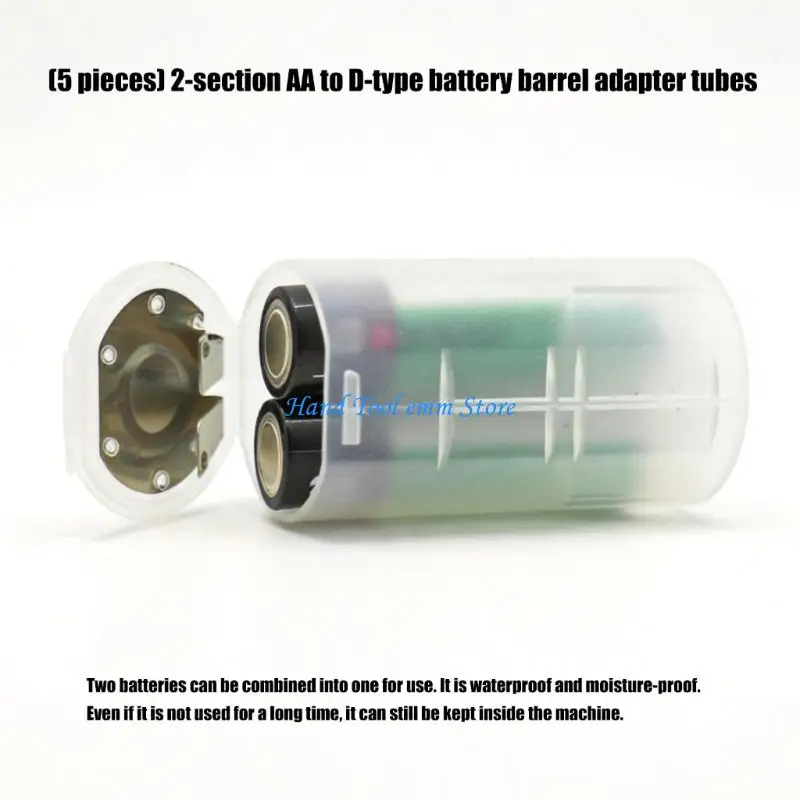 H37F Five Pack Battery Sleeve with Larger Battery Space and Spare Use
