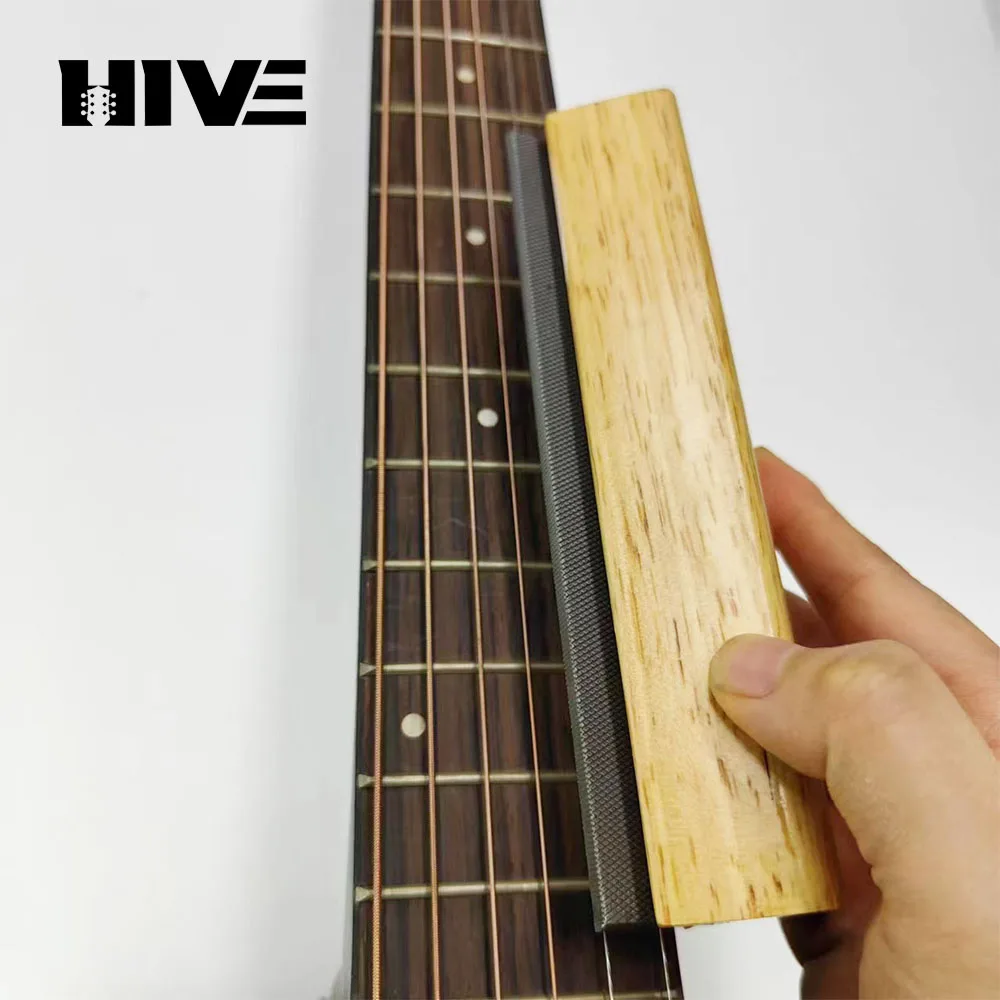 

Guitar Fret Beveling File Fret End Dressing Tool 45 ° edge trimming repair polishing single file Luthier tool