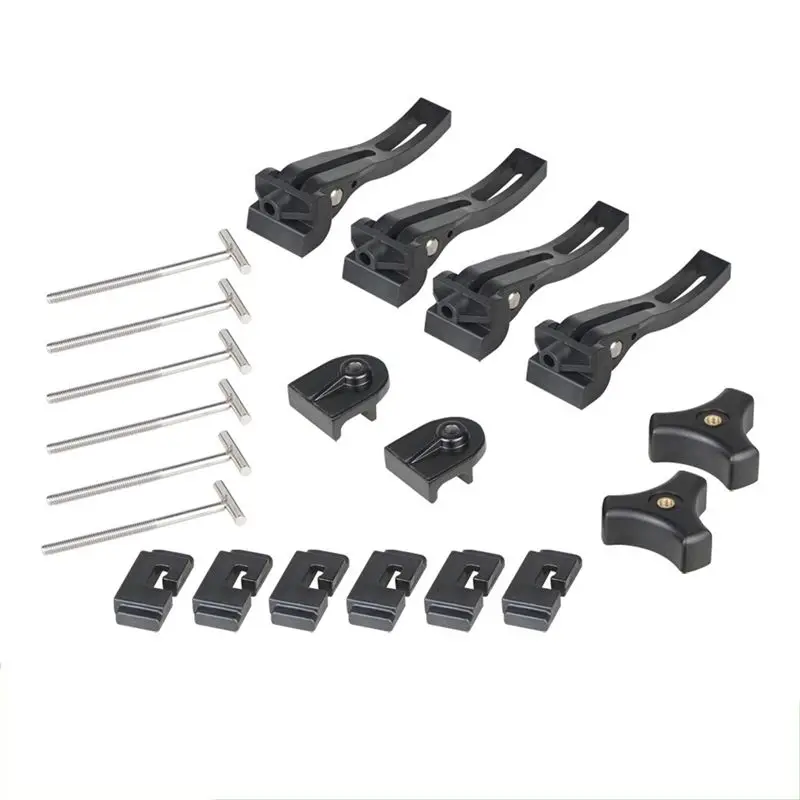 

Прочно крепежный зажим для крышки пикапа, тройной Т-образный болт для кровати, пряжка для кабеля, крышка Tonneau, задний передний зажим, крепежные детали