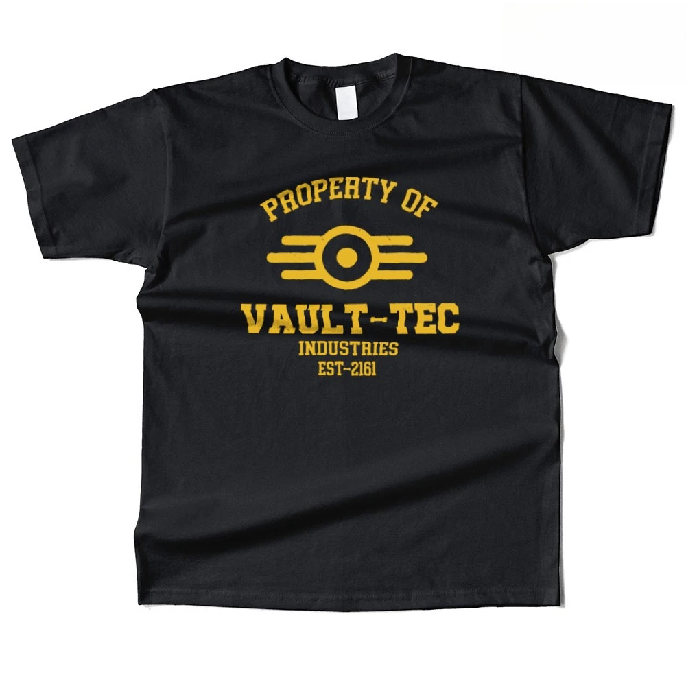 

T-shirts Imprimés 100 % Coton Pour Hommes Et Femmes Par Vault Tec Street Style Ladies Pajamas