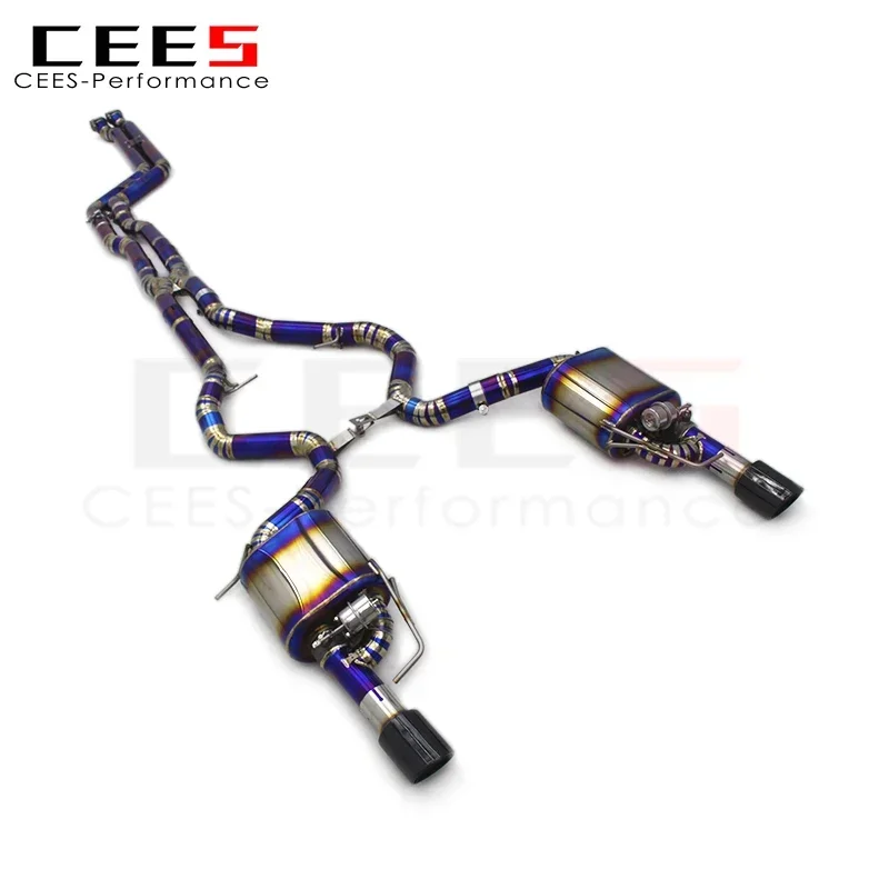 CEES Catback Exhaust Pipes For BMW 335i E90/E92/E93 3.0T N55 2009-2013 Performance Titanium Car Exhaust Pipe Car Exhaust System