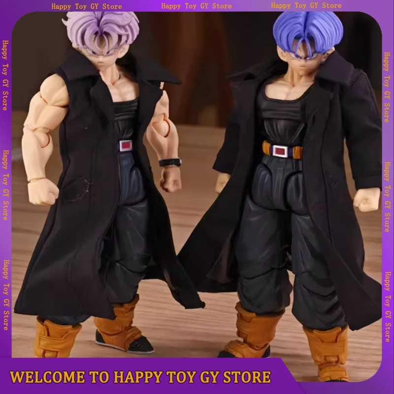 Troncos Dragon Ball Z Super Saiyan Torankusu, chaquetas sin mangas de dos colores, accesorios de ropa aptos para figuras de acción Shf, juguete personalizado