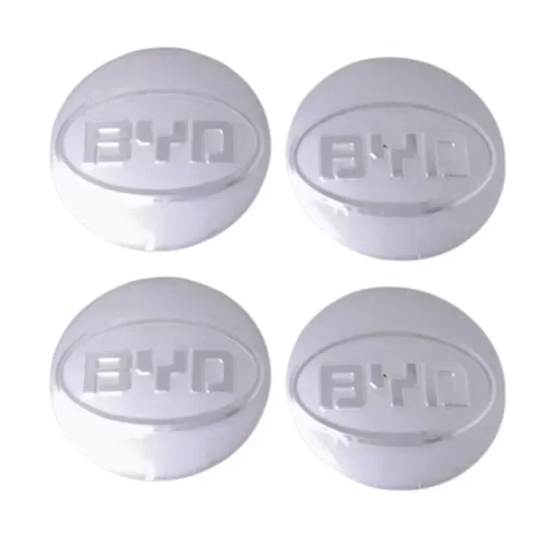 4pcs 56mm Alloy Car Wheel Hub Center Stickers for BYD Haval Great Wall Zhonghua Geely Accessories