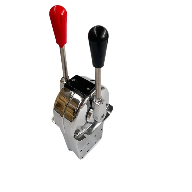 

*Marine Japanese Throttle Head Manipulator Gear Single Double Handle Outboard Aluminum Alloy Outboard