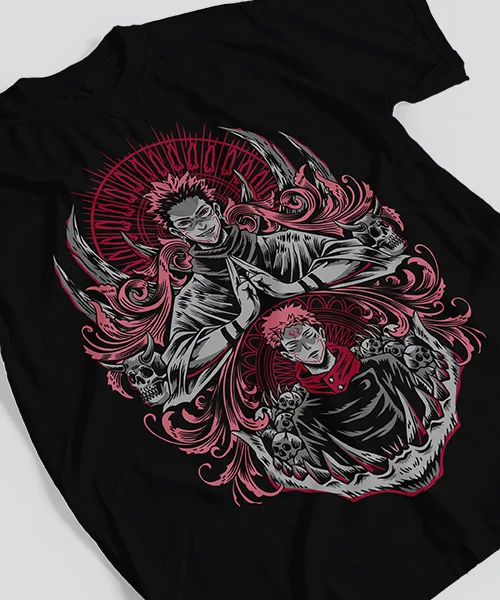 T-shirt for Anime Jujutsu Kaisen: Sukuna X Itadori