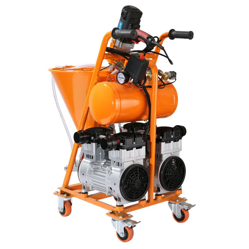1500W Spraying Coating Putty Painter Mortar with Two Pumps Kind Waterproof Material Spray Machine