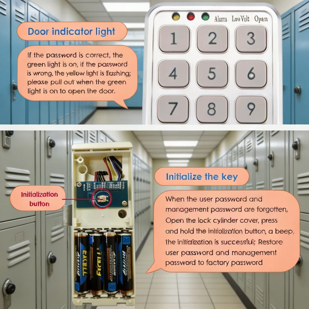Smart Digital Password Drawer Lock Cabinet Door Lock Wardrobe Lock Electronic Door Lock Door Code Number Password Lock