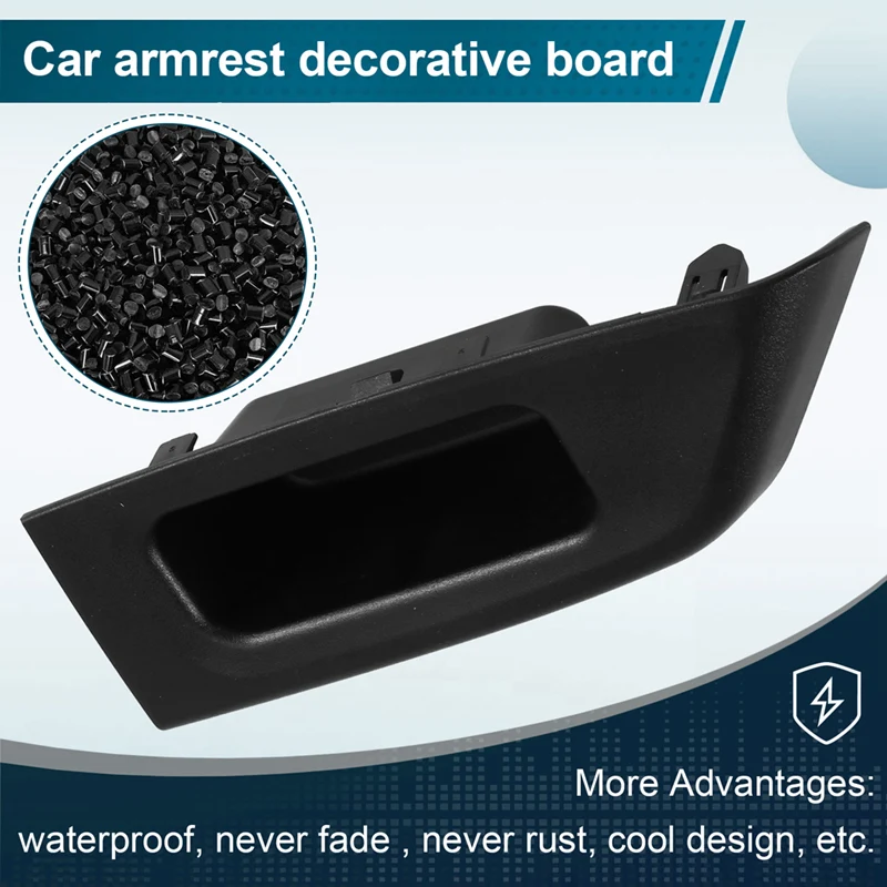 Подлокотник задней двери автомобиля, верхняя панель, накладка переключателя окна, лицевая панель 74271-52240-C0 для Toyota Yaris 2012-2014, правая