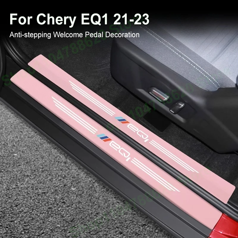 

For Chery EQ1 21-23 Little Ant Charm Anti-kick Pad Threshold Strip Protective Sticker Anti-stepping Welcome Pedal Decoration