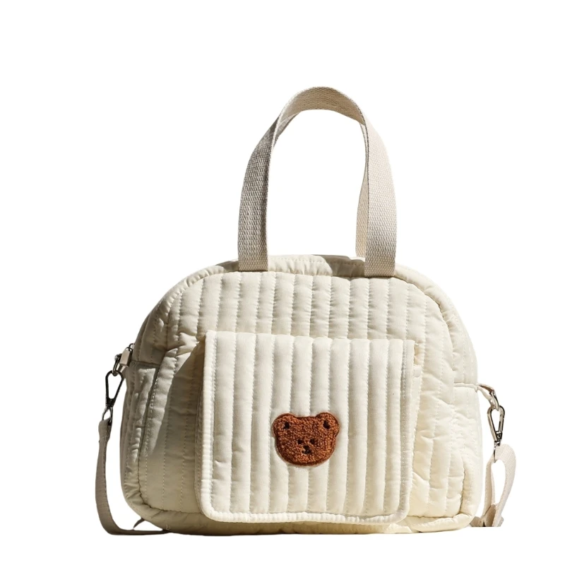 

M76C Маленькая функциональная сумка для родителей с несколькими карманами и привлекательной сумкой для беременных с медвежьим