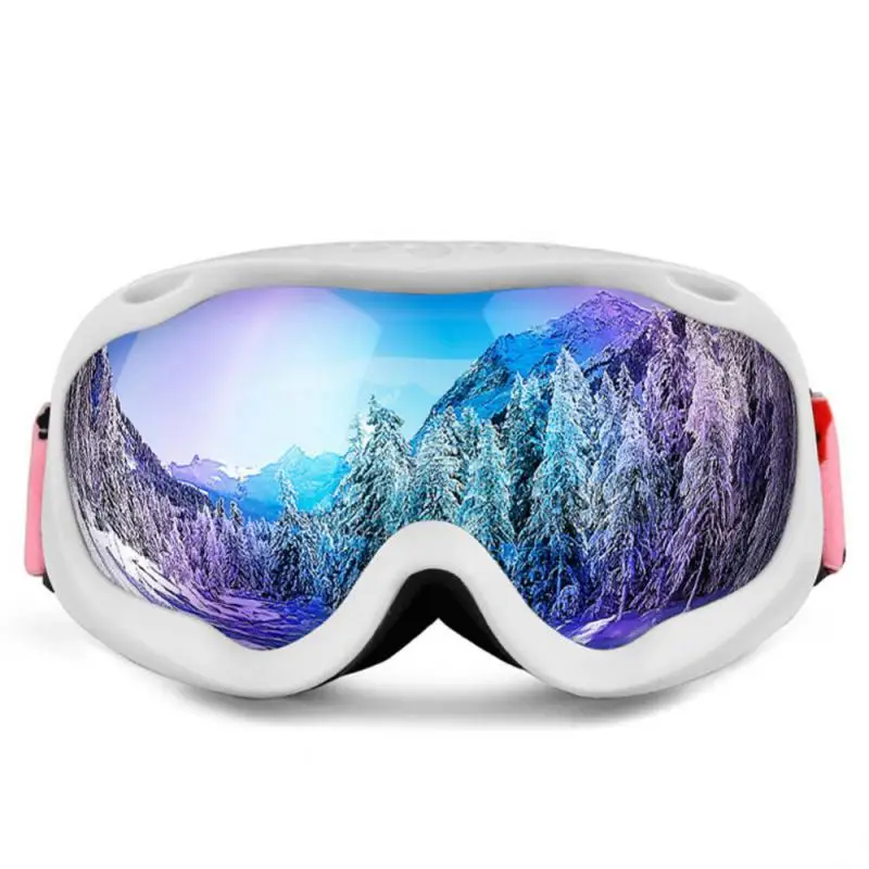 Ski Goggle Snowboard Mask For Men Women Yellow Lens Case Eyewear Kit Cylindrical UV400 Protection Snow Glasses Adult