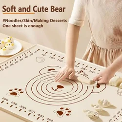 70*50cm Silicone Pad Baking Mat Sheet Kneading Dough Mat For Kitchen Rolling Dough Pizza Large Dough Non-Stick Maker Holder