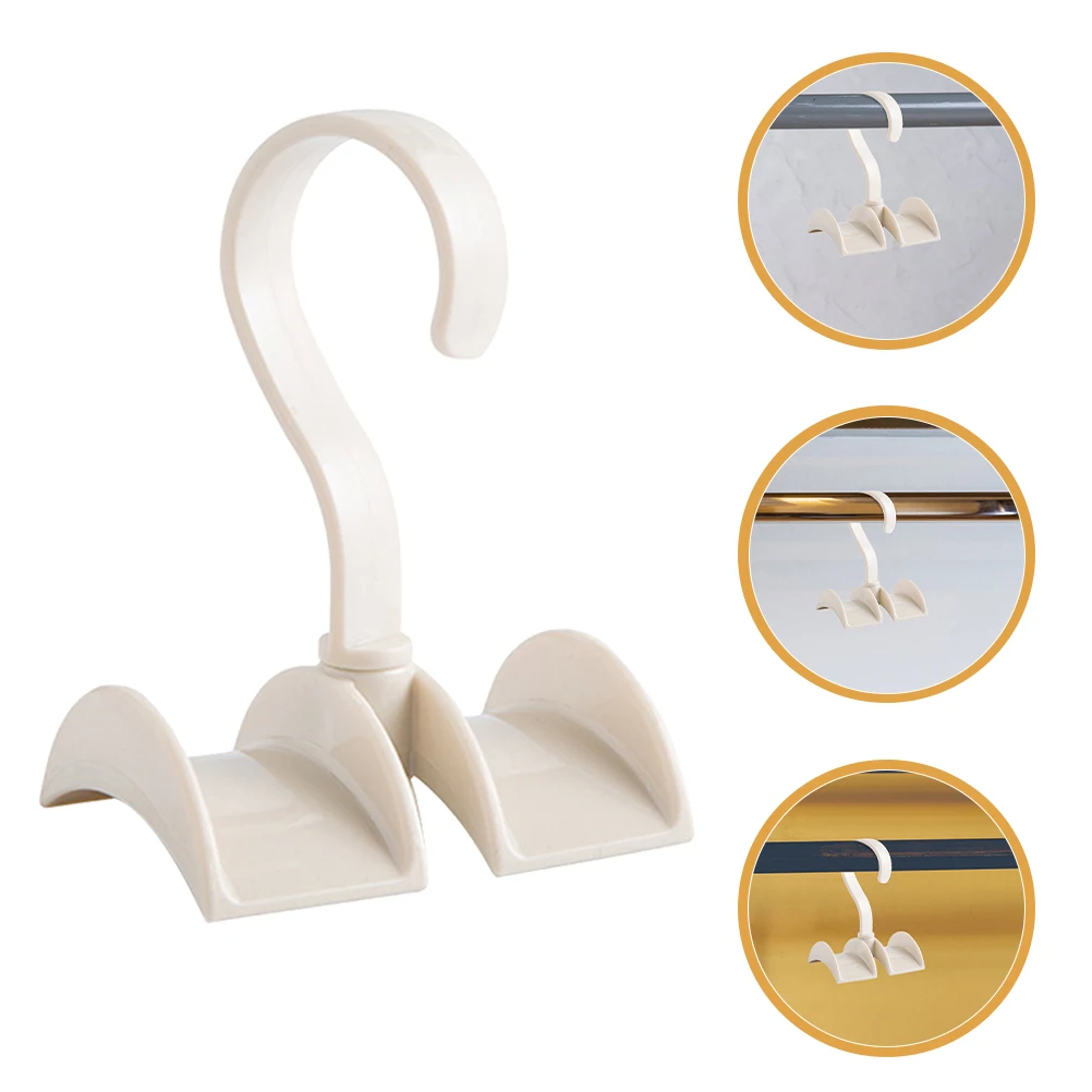 

Rotatable Bag Hanging Rack Free Nail Storage Premium Material Smooth Closet ganizer Holds Scarf Belt Clothes Towels