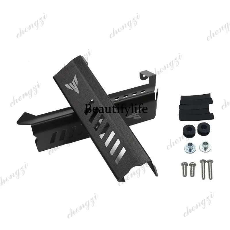 A69 MT-09 motorcycle modification parts, water tank cover, water tank net left and right protective cover decorative cover view 5