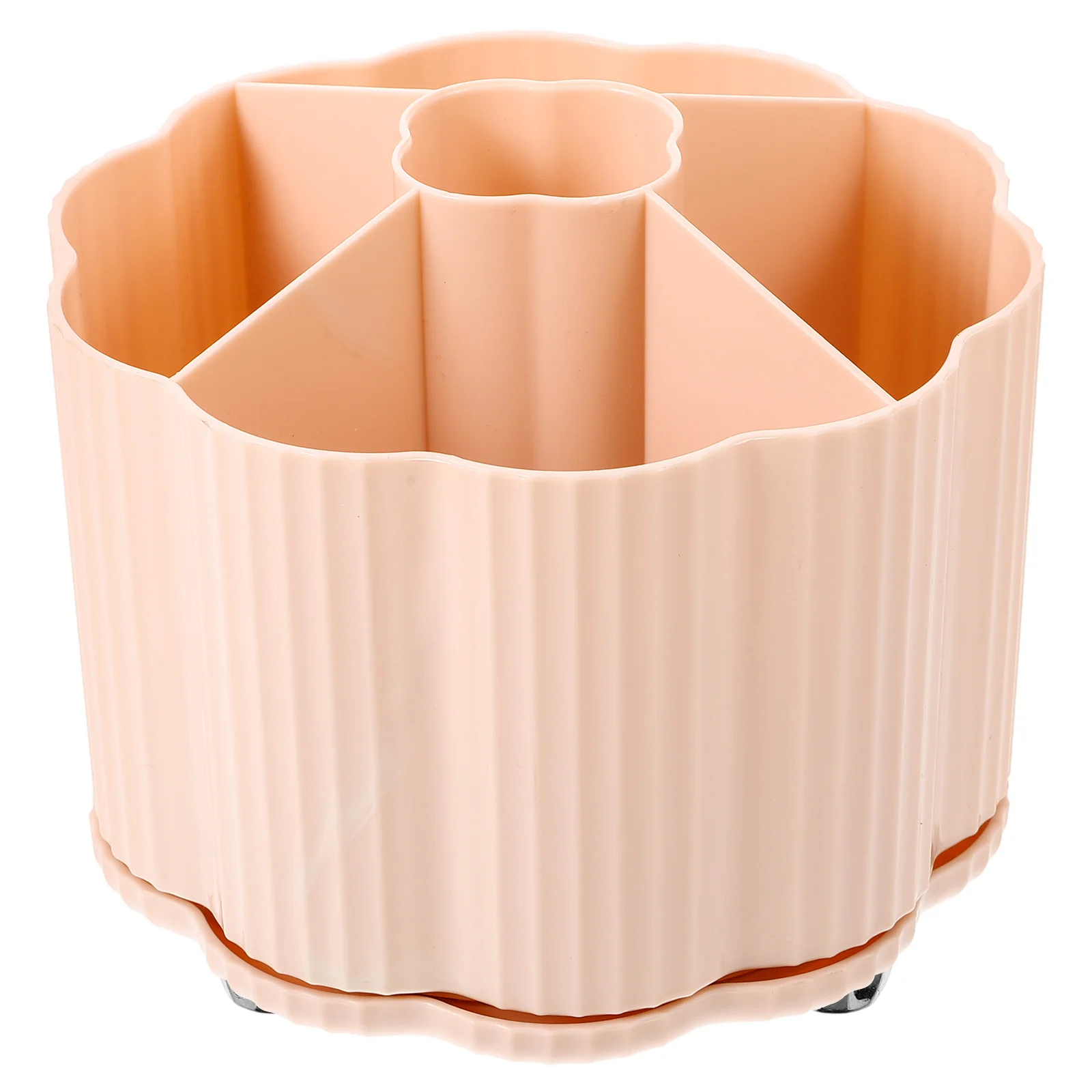 

Rotating Pen Holder Large Capacity Desk Organizer Brush Pot Vanity Makeup Container Storage Box for Pens Brushes Stationery