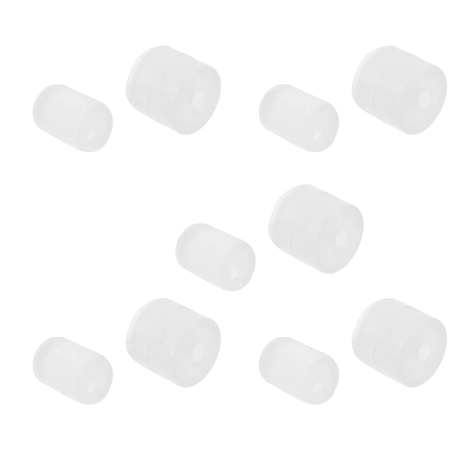 

10 шт. универсальные антивибрационные резиновые втулки для швейных машин, амортизирующие, шумопоглощающие, сменные запчасти