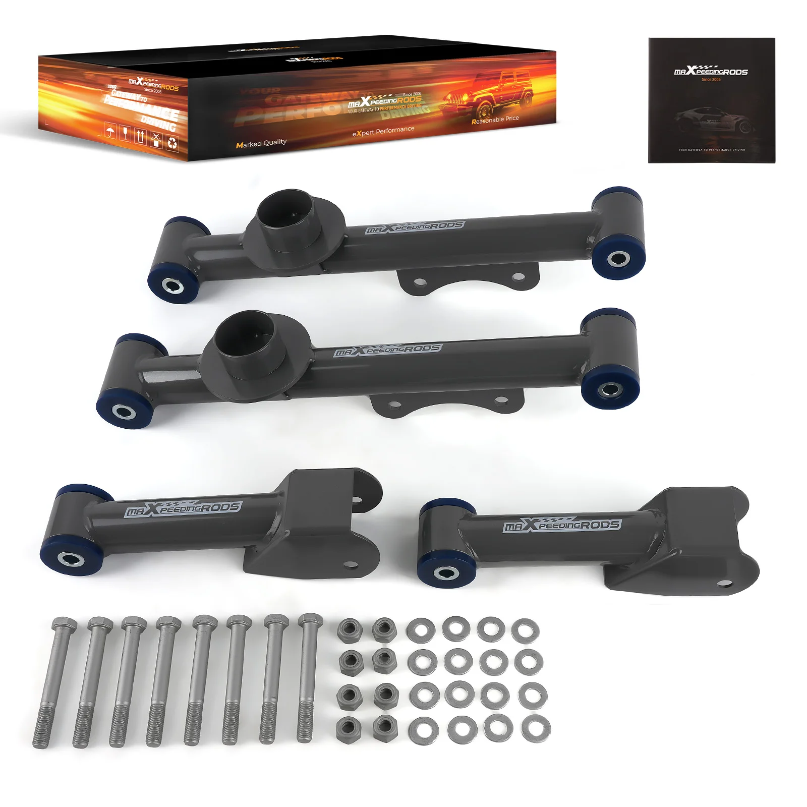 

Верхние и нижние задние трубчатые рычаги управления для Ford Mustang 1979 1980 1981-2004 гг.