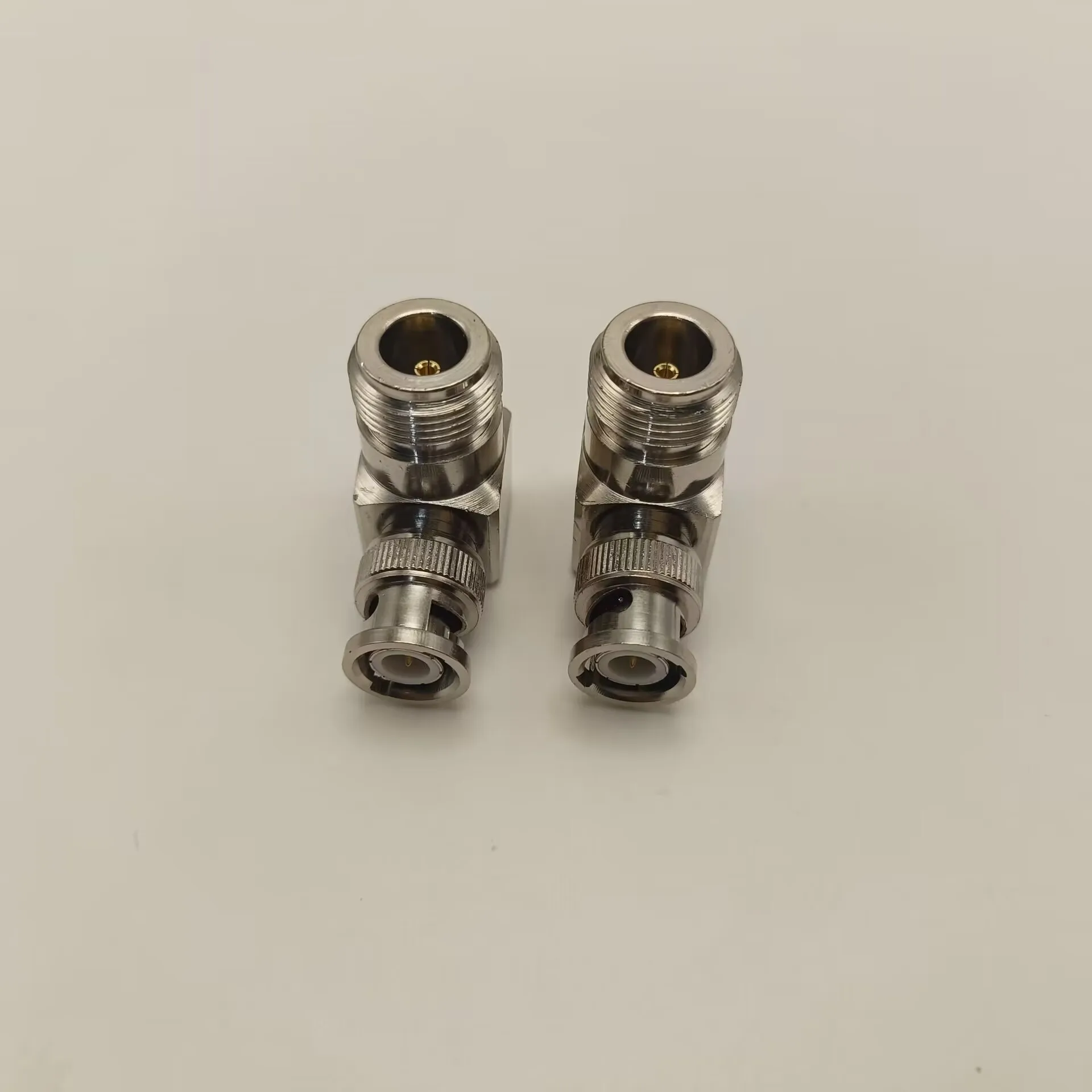 1pcs N Female To BNC Male Right angle 90 degrees Coaxia RF Adapter Connectors