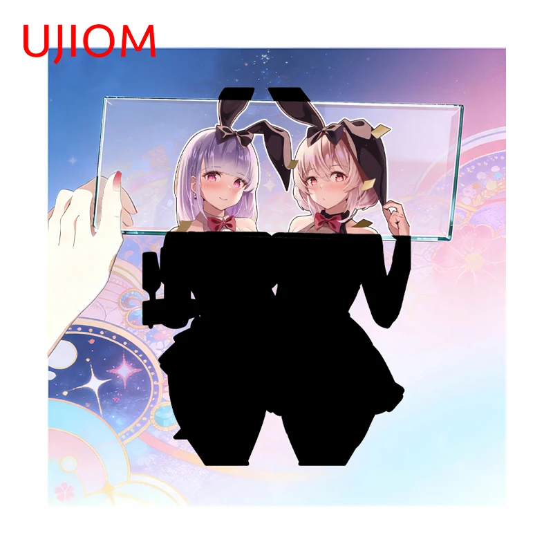 UJIOM Bunny Girls Ai Anime Wall Sticker Fashionable Kitchen Cupboard PVC Decal Wardrobe Vestibulec Decoration Accessories