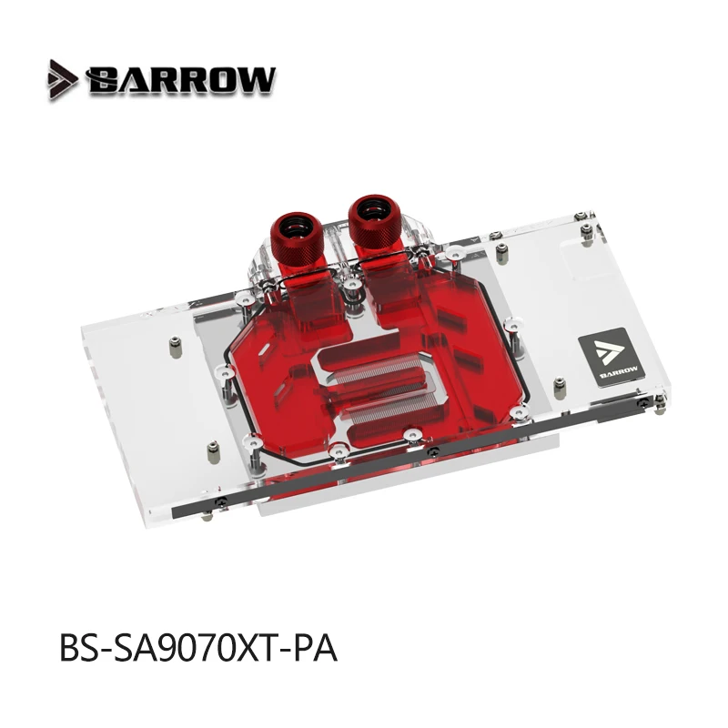 مراجعة وتحليل مُفصّل لـ Barrow GPU Water Block لبطاقة Radeon RTX 9070 XT GAMING Nitro+ من Sapphire