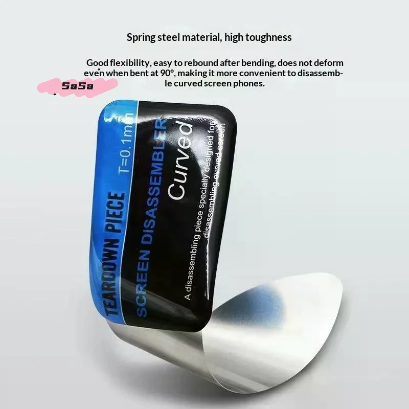 

Набор из 5 профессиональных инструментов для разборки изогнутых экранов (5 в 1) из нержавеющей стали для ремонта телефонов, планшетов и ноутбуков, металлические сепараторы
