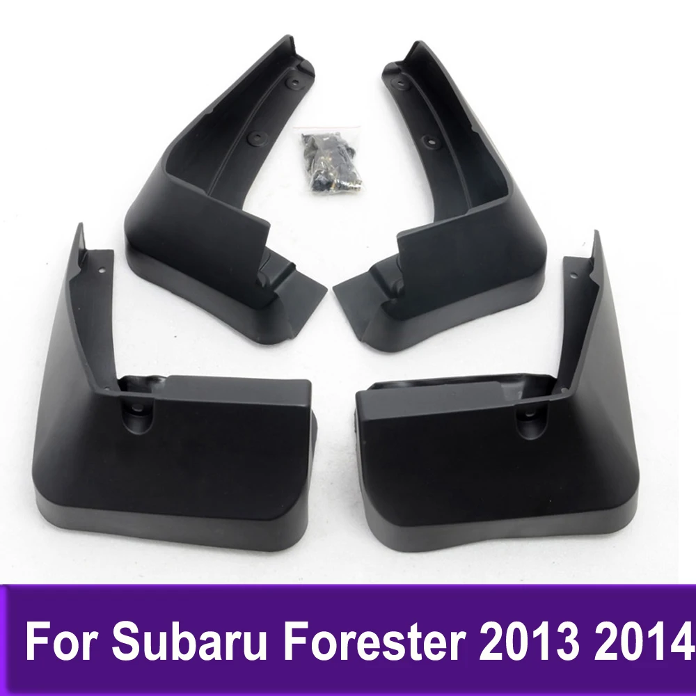 Car Front Rear Mudflaps For Subaru Forester 2013 2014 Mudguards Splash Guards Fender Accessories