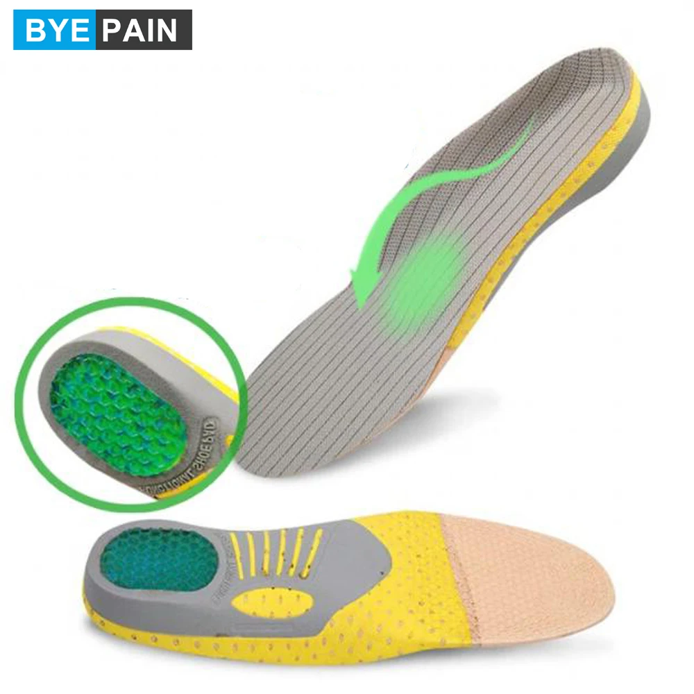1Pair Heel Pain & Arch Support Insert,Plantar Fasciitis Feet Insoles Orthotics Inserts Relieve Flat Feet,High Arch,Foot Pain