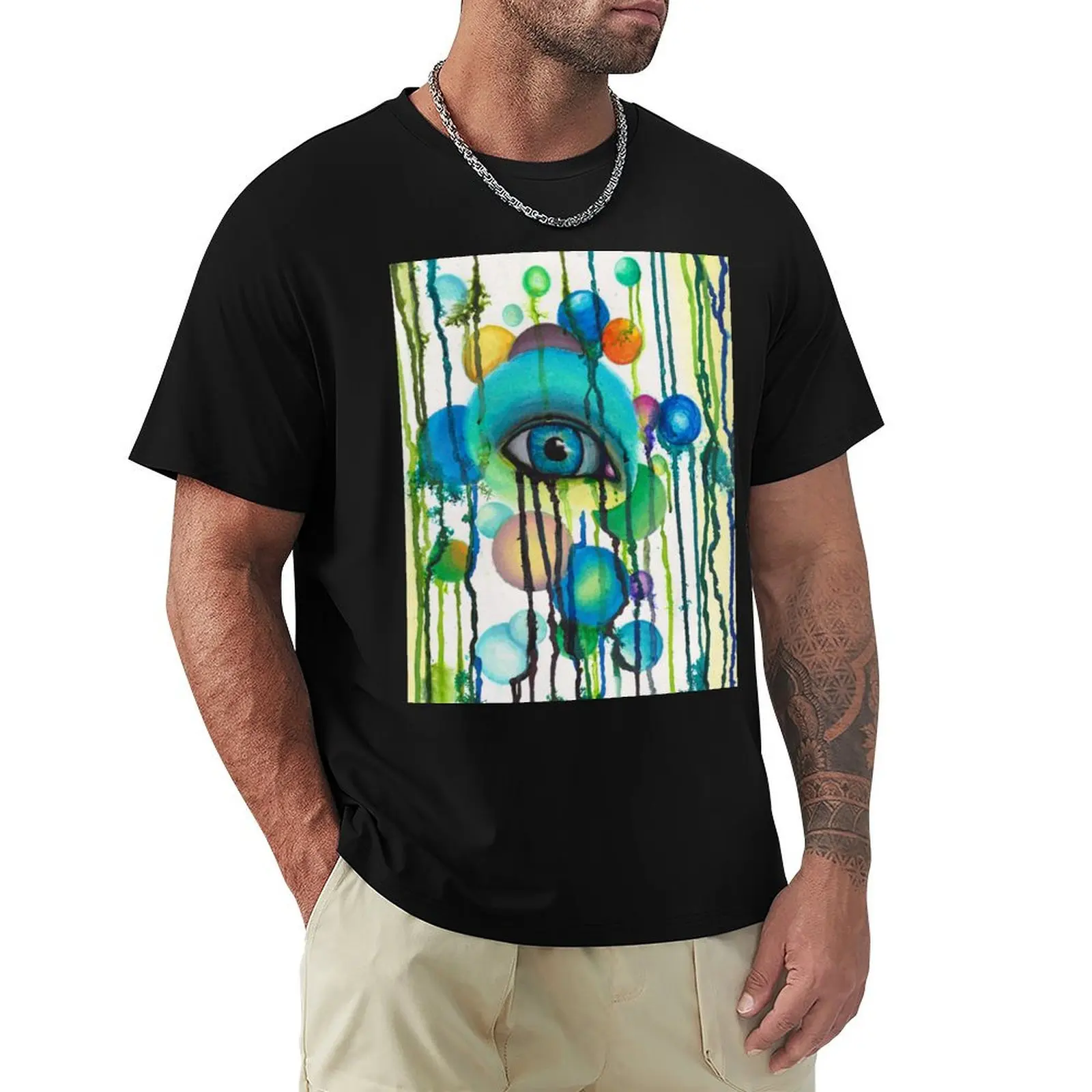

tear garden T-Shirt Urban Casual Loose Fit Tee