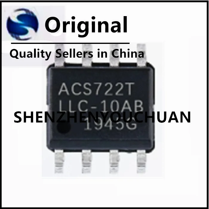 

(10-100piece)ACS722LLCTR-10AB-T SOP8 ACS722TLLC-10AB IC Chipset New Original