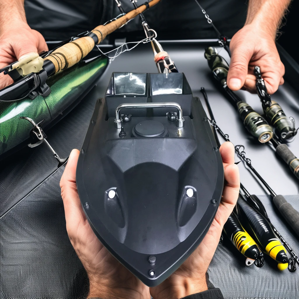 ソナー魚群探知機互換 GPS RC プラスチック釣り餌ボート製品タイプ餌ボート